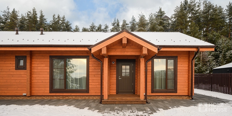 Дом из клееного бруса по проекту \"Лахти v2\" Фото 20